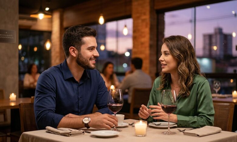 Encontro com uma mulher